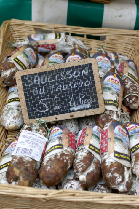 Saucissons, Arles market